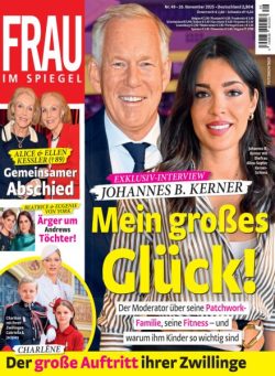 Frau im Spiegel – 26 November 2025