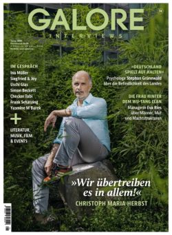 Galore Interviews – Januar 2026