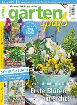 Gartenspass – Januar 2026
