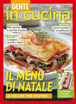 Gente In Cucina – 28 Dicembre 2025