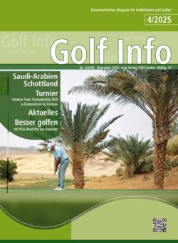 Golf Info – 16 Dezember 2025