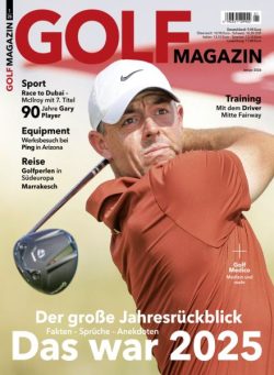 Golf Magazin – Januar 2026