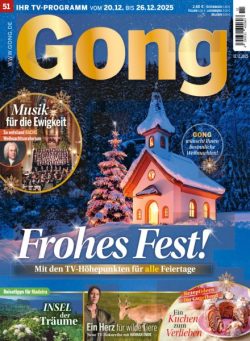 Gong Magazin – Dezember 2025