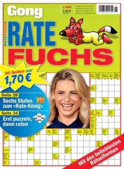 Gong Ratefuchs – 13 Dezember 2025