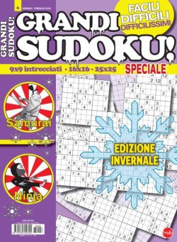 Grandi Sudoku – Gennaio-Febbraio 2026
