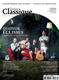 Guitare Classique – Decembre 2025 – Janvier-Fevrier 2026