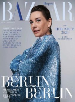 Harper’s Bazaar Germany – Januar 2026