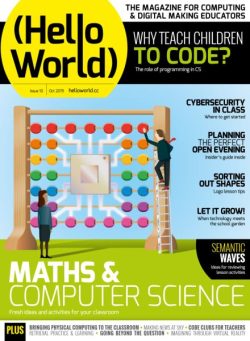 Hello World – Issue 10 October 2019