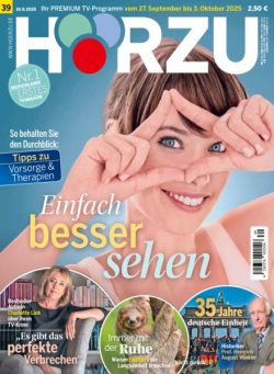 Horzu Magazin – 19 September 2025