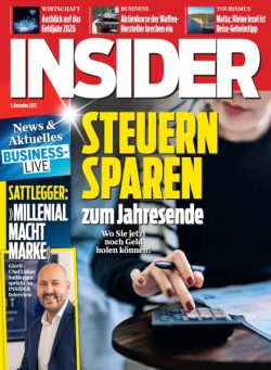 Insider Austria – 3 Dezember 2025