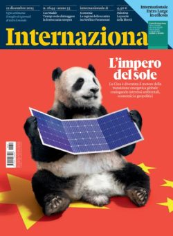Internazionale – 12 Dicembre 2025