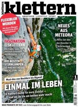 Klettern Magazin – Nr 1 2026