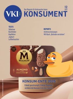 Konsument – Dezember 2025