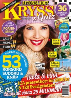 Kryss & Quiz – 24 November 2025