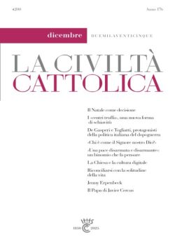 La Civilta Cattolica – Dicembre 2025