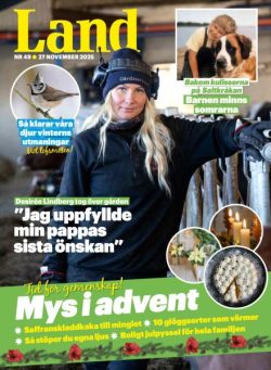 Land – 25 November 2025