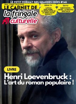 Le Carnet de La Fringale Culturelle – 5 Decembre 2025