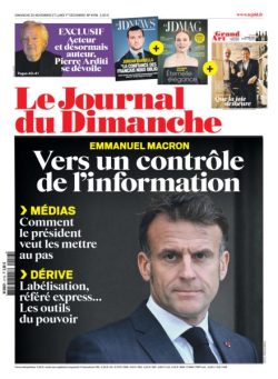 Le Journal du dimanche – 30 Novembre 2025