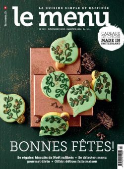 le menu edition francaise – Decembre 2025 – Janvier 2026