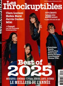 Les Inrockuptibles – Decembre 2025 – Janvier 2026
