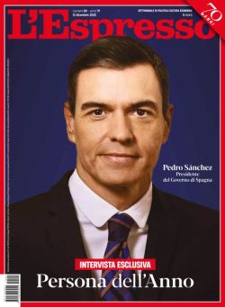 L’Espresso – 12 Dicembre 2025