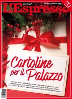 L’Espresso – 19 Dicembre 2025