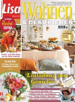 Lisa Wohnen & Dekorieren – Oktober 2025