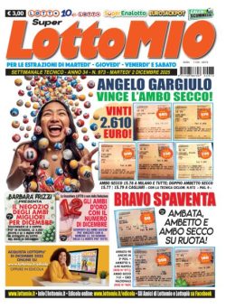 Lottomio del Giovedi – 2 Dicembre 2025