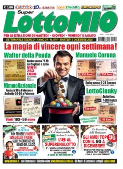 Lottomio del Giovedi – 9 Dicembre 2025