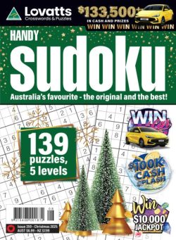 Lovatts Handy Sudoku – Issue 259 2025