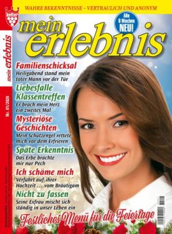Mein Erlebnis – Nr 1 2026