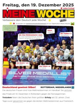 Meine Woche – 18 Dezember 2025