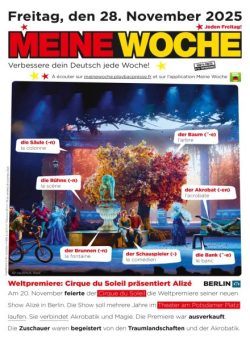 Meine Woche – 27 November 2025