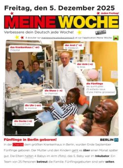 Meine Woche – 4 Dezember 2025