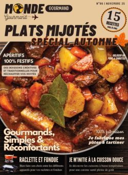 Monde Gourmand – Novembre 2025