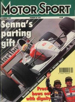 Motor Sport Magazine – December 1993