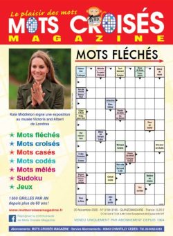 Mots Croises Magazine – 20 Novembre 2025