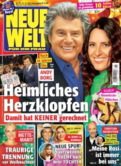 Neue Welt – 10 Dezember 2025
