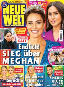 Neue Welt – 19 November 2025