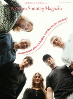 NZZ am Sonntag Magazin – 30 November 2025