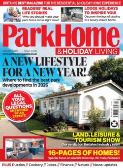 Park Home & Holiday Living – January 2026