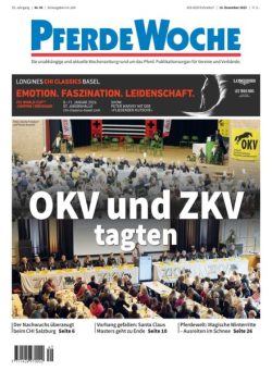 PferdeWoche – 10 Dezember 2025