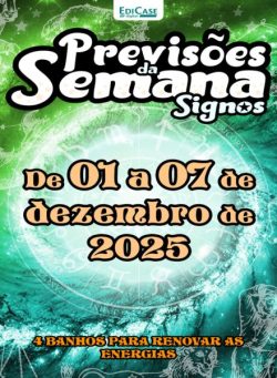 Previsoes da Semana – 1 Dezembro 2025