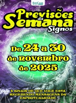 Previsoes da Semana – 24 Novembro 2025
