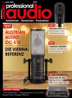 Professional Audio – Januar 2026