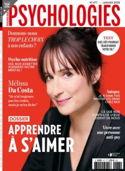 Psychologies France – Janvier 2026
