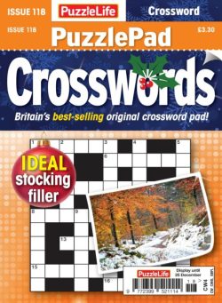 PuzzleLife PuzzlePad Crosswords – Issue 118 2025