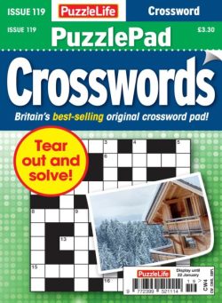 PuzzleLife PuzzlePad Crosswords – Issue 119 2025