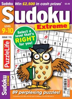 PuzzleLife Sudoku Extreme – Issue 113 2025