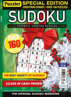 Puzzler Sudoku – Issue 274 2025